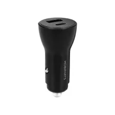 Mobiparts Car Charger 2-port 30W PD Fast Charging Black Mobiparts Car Charger 2-port 30W PD Fast Charging Black