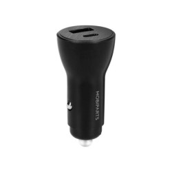 Mobiparts Car Charger 2-port 30W PD Fast Charging Black Mobiparts Car Charger 2-port 30W PD Fast Charging Black