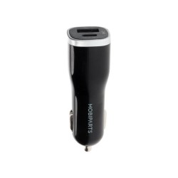 Mobiparts Car Charger Dual USB-A en USB-C 2.4A Black Mobiparts Car Charger Dual USB-A en USB-C 2.4A Black