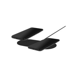 Mobiparts Dual Fast Wireless Charging Pad Black