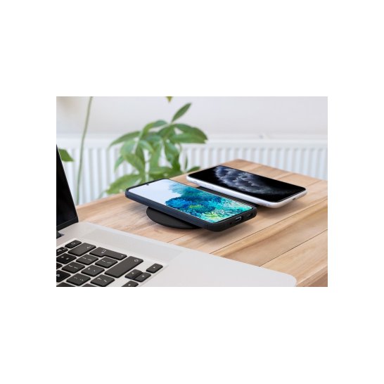 Mobiparts Dual Fast Wireless Charging Pad Black