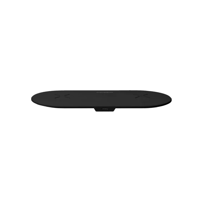 Mobiparts Dual Fast Wireless Charging Pad Black