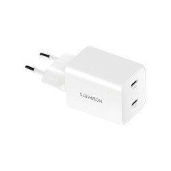 Mobiparts GaN Wall Charger Dual USB-C 35W White