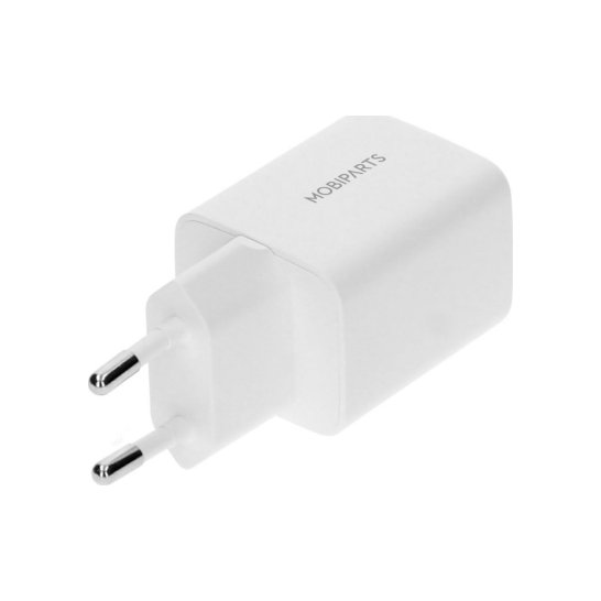 Mobiparts GaN Wall Charger Dual USB-C 35W White