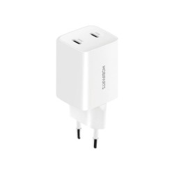 Mobiparts GaN Wall Charger Dual USB-C 35W White