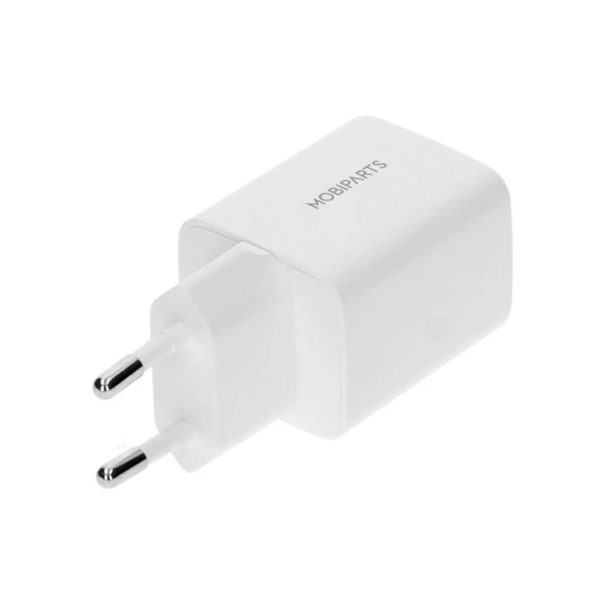 Mobiparts GaN Wall Charger Dual USB-C 35W White
