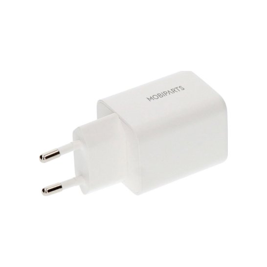 Mobiparts GaN Wall Charger USB-C/USB-A3.0/QC 45W White Mobiparts GaN Wall Charger USB-C/USB-A3.0/QC 45W White