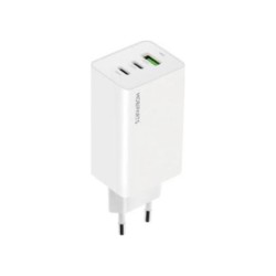 Mobiparts GaN Wall Charger USB-Cx2/USB-A3.0/QC 65W White Mobiparts GaN Wall Charger USB-Cx2/USB-A3.0/QC 65W White