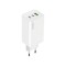 Mobiparts GaN Wall Charger USB-Cx2/USB-A3.0/QC 65W White