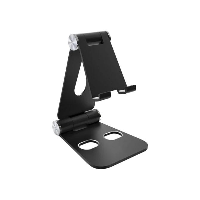 Mobiparts Phone Stand | Verstelbare Telefoonhouder van Metaal | Maat M