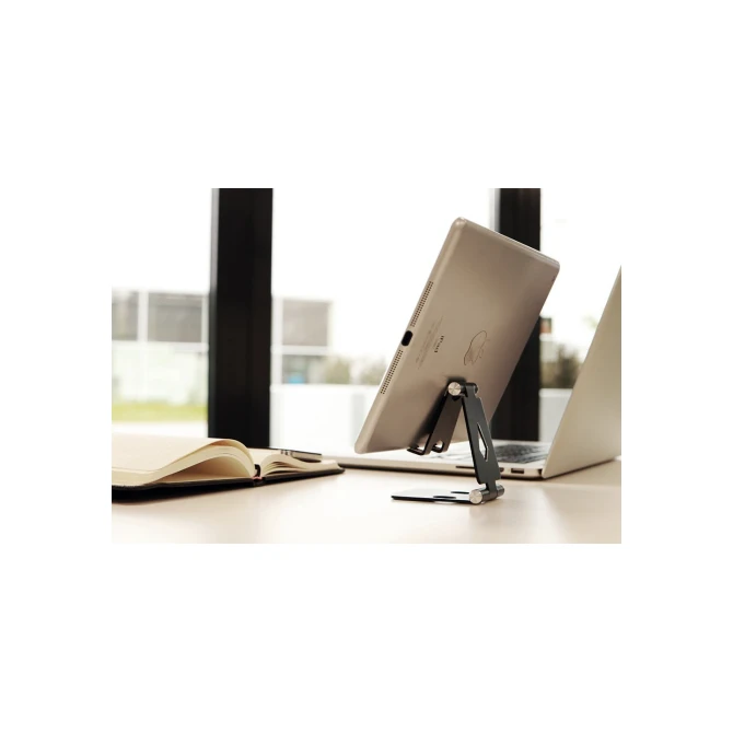 Mobiparts Tablet Stand | Verstelbare Tablethouder van Metaal | Maat L