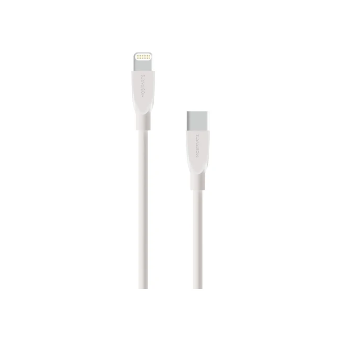 Mobiparts kabel | Lightning naar USB-C | 2A | 1 m | Wit