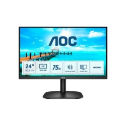Monitor AOC 23.8 F-HD / VGA / DVI / VESA / Black Monitor AOC 23.8 F-HD / VGA / DVI / VESA / Black