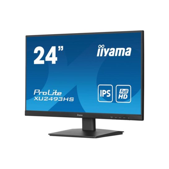 Monitor Iiyama 24inch Full-HD LED Zwart XU2493HS-B6 Monitor Iiyama 24inch Full-HD LED Zwart XU2493HS-B6