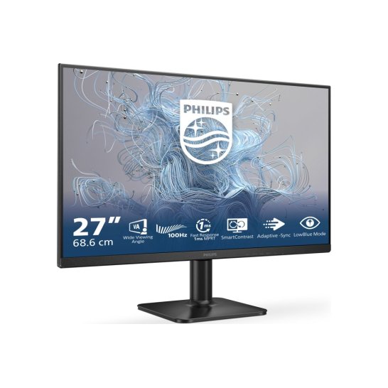 Monitor Philips 27Inch 27E2N1100L/00 Zwart 100HZ 1MS