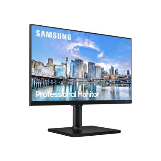 Monitor Samsung F24T450FZU 24inch Full-HD LED Speakers IPS Zwart Monitor Samsung F24T450FZU 24inch Full-HD LED Speakers IPS Zwart