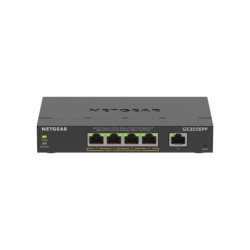 NETGEAR 5-Port Gigabit Ethernet High-Power PoE+ Plus Switch