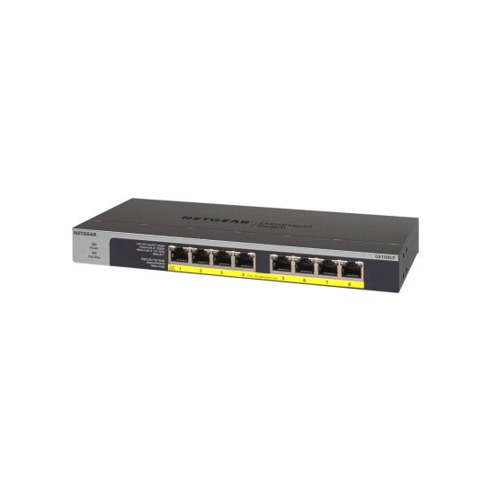 NETGEAR GS108LP Unmanaged Gigabit Ethernet (10/100/1000) Pow