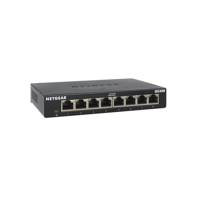 NETGEAR GS308-300PES netwerk-switch Unmanaged L2 Gigabit Eth