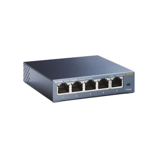 NTW TP-Link 5-port Metal Gigabit Switch NTW TP-Link 5-port Metal Gigabit Switch