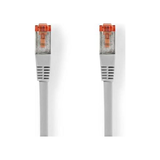 Nedis CAT6 S/FTP-netwerkkabel/RJ45 5m Grijs Nedis CAT6 S/FTP-netwerkkabel/RJ45 5m Grijs