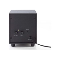 Nedis CSPR10021BK Speakerset 16W Zwart 2.1 kanalen