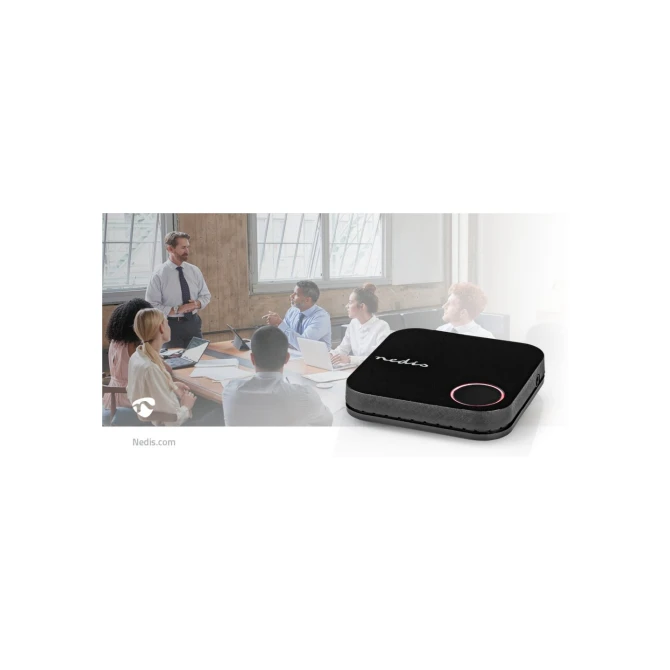 Nedis VWFI3450BK | Draadloze HDMI-ontvanger | 4K Ondersteuning | Wi-Fi | Zwart
