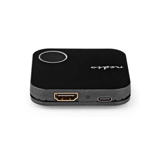 Nedis VWFI3450BK | Draadloze HDMI-ontvanger | 4K Ondersteuning | Wi-Fi | Zwart