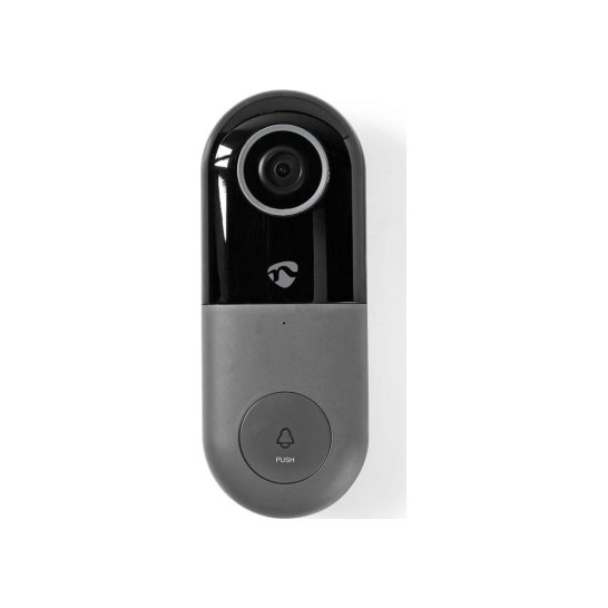 Nedis WIFICDP10GY Video Deurbel set Grijs Nedis WIFICDP10GY Video Deurbel set Grijs