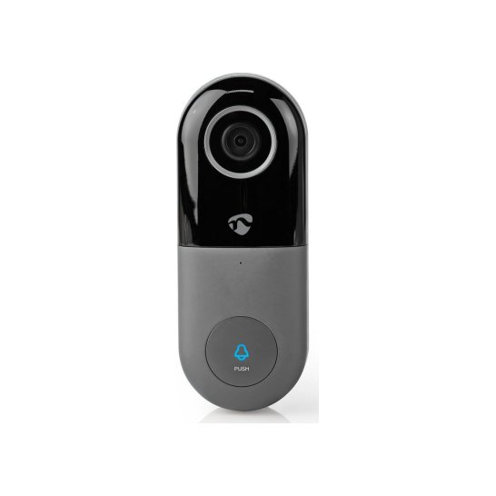 Nedis WIFICDP10GY Video Deurbel set Grijs Nedis WIFICDP10GY Video Deurbel set Grijs