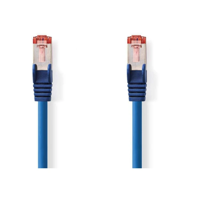 Nedis netwerkkabel | Cat6 | S/FTP (S-STP) | 2 m | Blauw | CCGP85221BU20