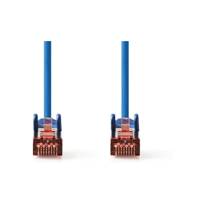 Nedis netwerkkabel | Cat6 | S/FTP (S-STP) | 2 m | Blauw | CCGP85221BU20
