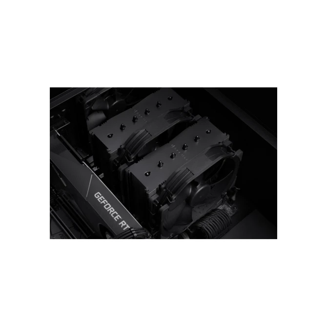 Noctua NH-D15 chromax.black | 250W TDP | 165mm Hoogte | 140mm Fans | CPU Luchtkoeler