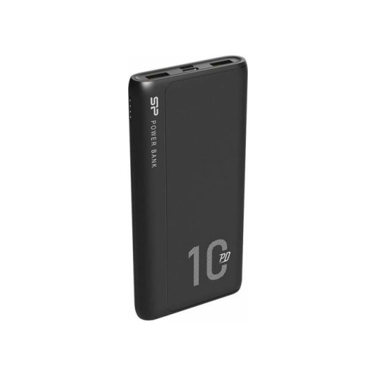 PB Silicon Power QP15 LiPo 10000 mAh Zwart PB Silicon Power QP15 LiPo 10000 mAh Zwart