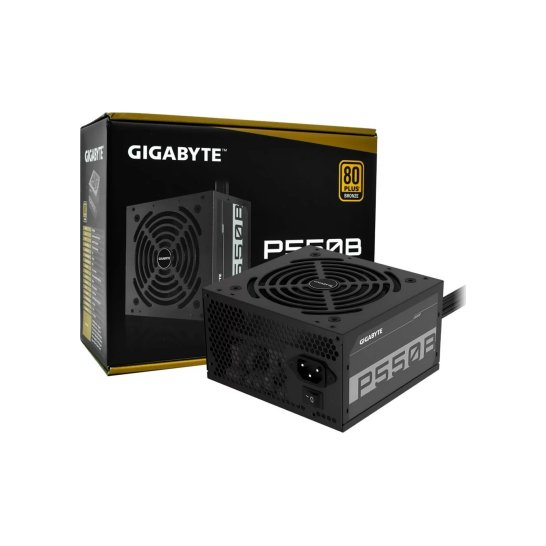 PSU GIGABYTE P550B 550W 20+4 pin ATX ATX Zwart
