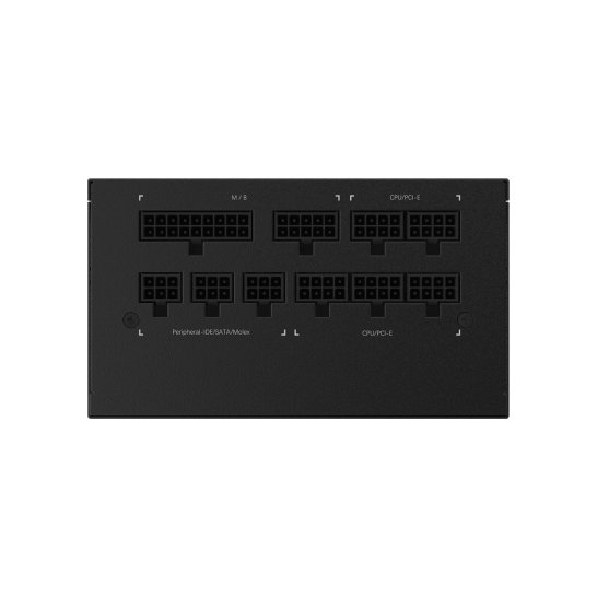 PSU Gigabyte P850GM 850 W 20+4 pin ATX ATX Zwart PSU Gigabyte P850GM 850 W 20+4 pin ATX ATX Zwart