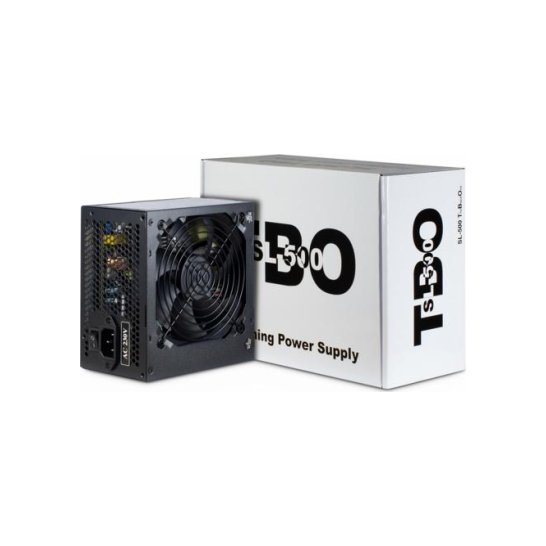 PSU Inter-Tech SL-500 TBO 500 W 20+4 pin ATX ATX Zwart PSU Inter-Tech SL-500 TBO 500 W 20+4 pin ATX ATX Zwart