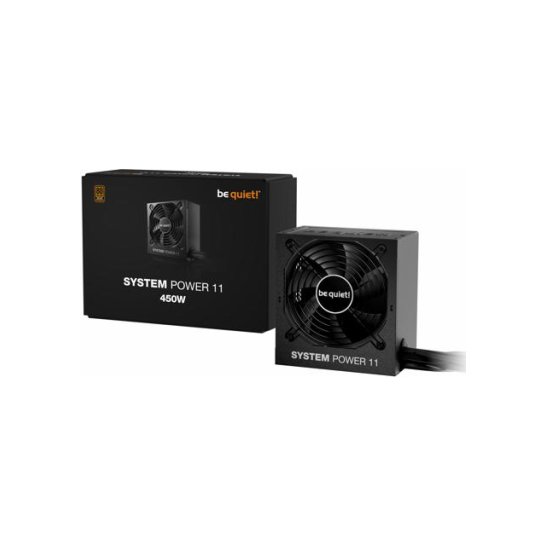 PSU be quiet! System Power 11 450W 20+4 pin ATX Zwart PSU be quiet! System Power 11 450W 20+4 pin ATX Zwart