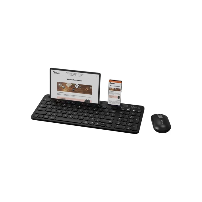 QWARE Wireless Desktop Combo Florence Zwart | Returned