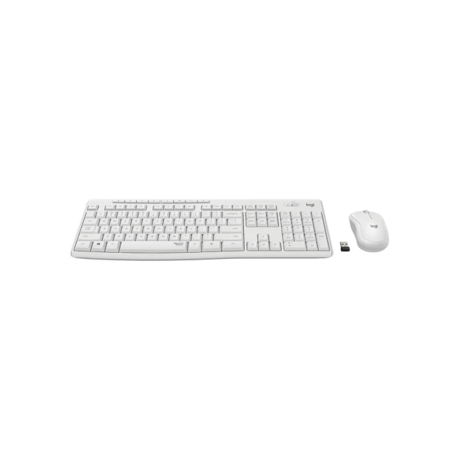 QWERTZ | Logitech MK295 Wit | Draadloze Muis en Toetsenbordcombo | QWERTZ