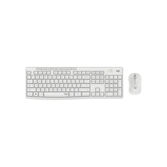 QWERTZ | Logitech MK295 Wit | Draadloze Muis en Toetsenbordcombo | QWERTZ