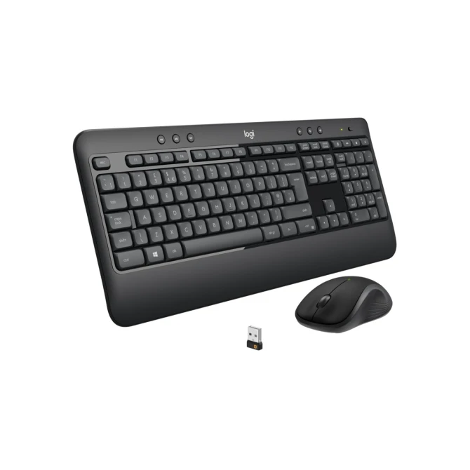 Logitech Advanced MK540 Desktopset USB QWERTZ Duits