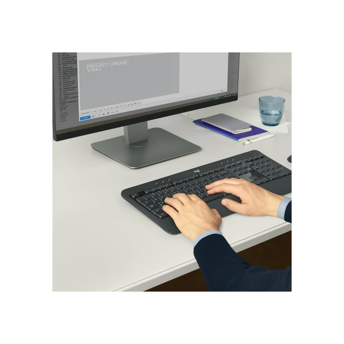 Logitech Advanced MK540 Desktopset USB QWERTZ Duits