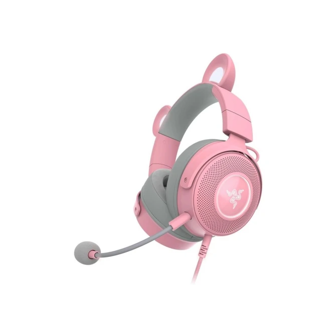 Razer Kraken Kitty V2 Pro | Bedrade On-Ear USB Gaming Headset | Roze