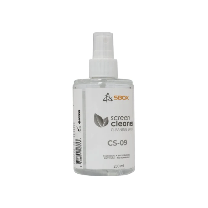 SBOX CS-09 Schermreiniger Spray | 200ml