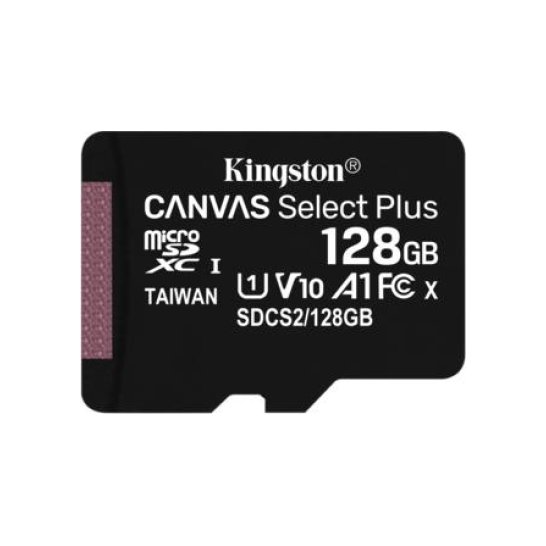 SD Kingston Micro SDXC Technology Canvas Select Plus 128 GB SD Kingston Micro SDXC Technology Canvas Select Plus 128 GB
