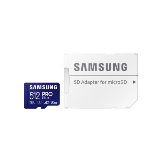 SD Samsung PRO 512 GB MicroSDXC UHS-I Klasse 10 SD Samsung PRO 512 GB MicroSDXC UHS-I Klasse 10