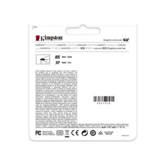 SDCard Kingston Canvas Go! Plus 128GB SD UHS-I Klasse 10 SDCard Kingston Canvas Go! Plus 128GB SD UHS-I Klasse 10
