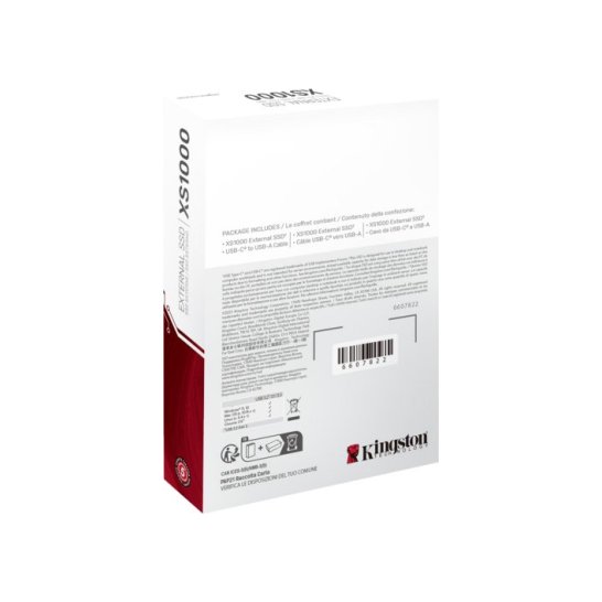 SSD Ext. Kingston Technology 1TB USB 3.2 Gen 2