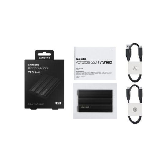 SSD Ext. Samsung MU-PE2T0S 2TB USB3.2 Zwart SSD Ext. Samsung MU-PE2T0S 2TB USB3.2 Zwart
